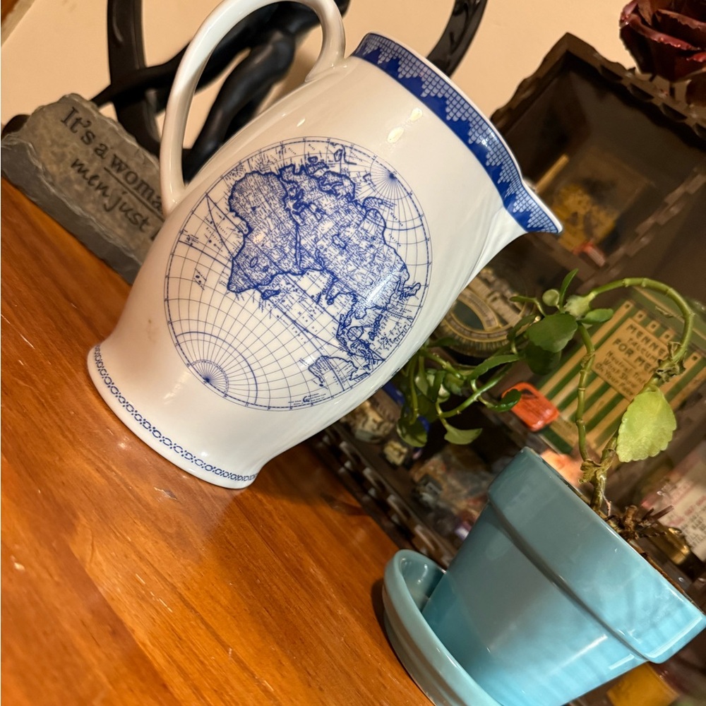 Mottahedeh Navigational Earth Pitcher